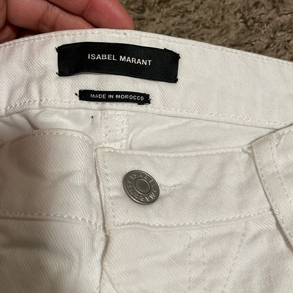 Isabel Marant White Diamond Patchwork /Quilted Je… - image 7